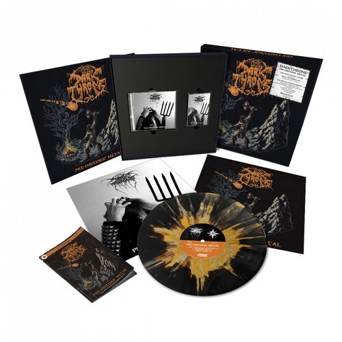 Darkthrone – Pre-Historic Metal – CD + MC + Splatter LP Box Set [New Vinyl LP] C