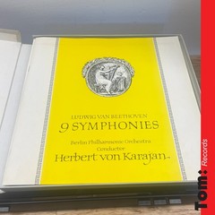 Herbert Von Karajan, Berlin Philharmonic: Beethoven 9 Symphonies (1963, 8xVinyl)