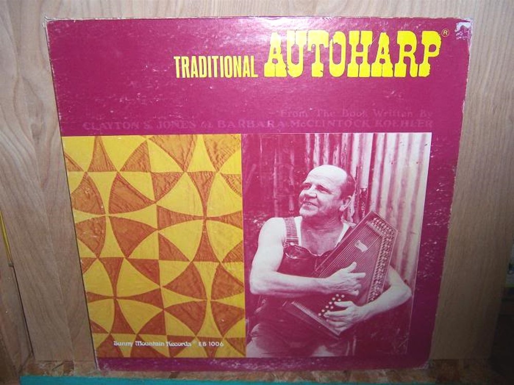 JONES-KOEHLER – Traditional Autoharp LP VG/VG- Sunny Mountain 1006