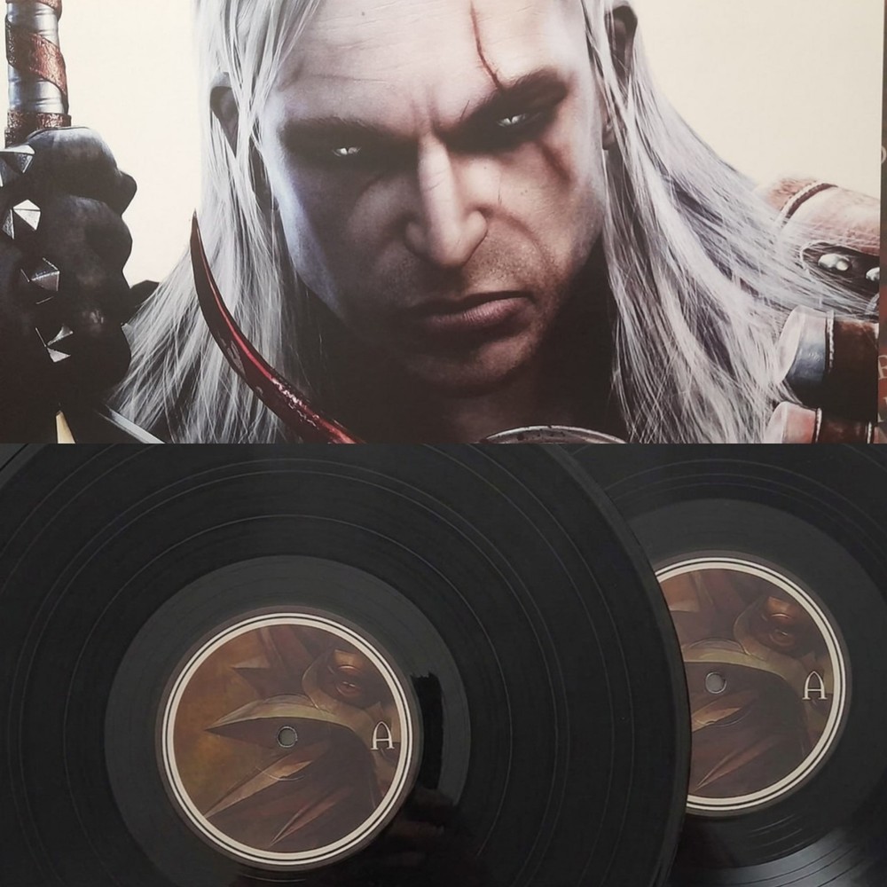 the witcher 1 (2007) pc video game ost 1lp vinyl record not moonshake. read desc