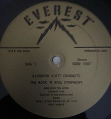 EXOTICA Raymond SCOTT Rock ‘n Roll Symphony LP VG+ Ultrasonic Everest