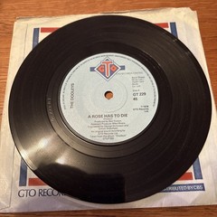 The Dooleys – A Rose Has To Die – Hungry For Love – Vinyl Record 7″ Single 1978