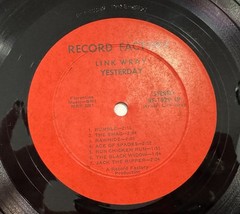 Link Wray Yesterday – Today LP Record Factory RF-1929 Vinyl 12″ Stereo