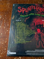 Splatterhouse Original Video Game Vinyl Record Soundtrack LP Red VGNY Exclusive