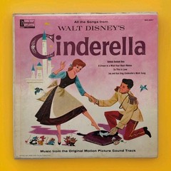 Walt Disney Cinderella Original Motion Picture Vinyl Disney DQ 1207 1963