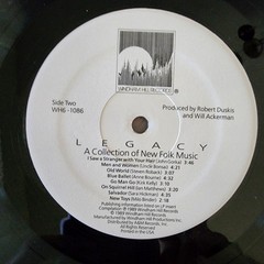 VARIOUS / LEGACY ~ A COLLECTION OF NEW FOLK MUSIC ~ Windham Hill LP ~ NEAR MINT