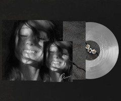Ariana Grande Petal Vinyl Translucent Pearly White LP SIGNED PRESALE