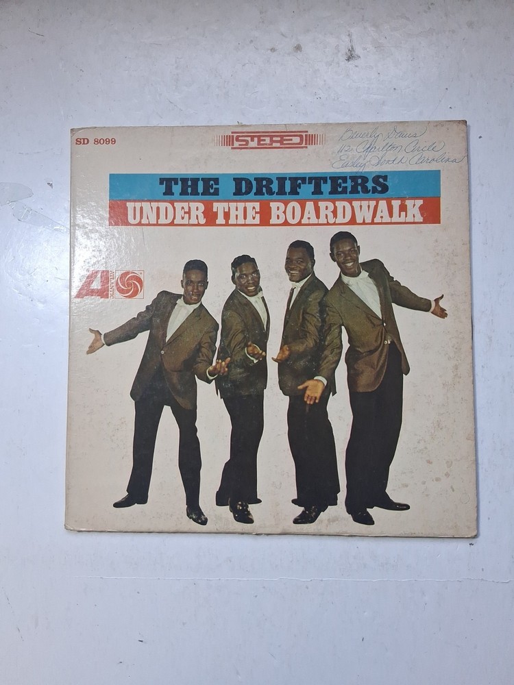 Vinyl Record LP The Drifters Under the Boardwalk Stereo VG