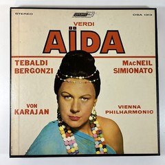 VERDI Aida – Tebaldi Bergonzi KARAJAN – LONDON OSA-1313 ST DG 11 o’clock 3LP BOX