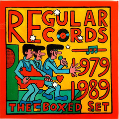 Regular Records 1979-1989 The Boxed Set -Martin Sharp -Tiny Tim Flowers Riptides