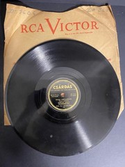 Rare 1940s Hungarian Gypsy Folk 10″ 78 RPM Shellac – Csárdás Records
