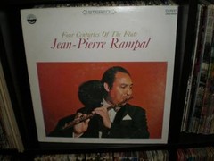 [JAZZ/CLASSICAL]~NM LP~JEAN PIERRE RAMPAL~Four Centuries of the Flute~[EVEREST]