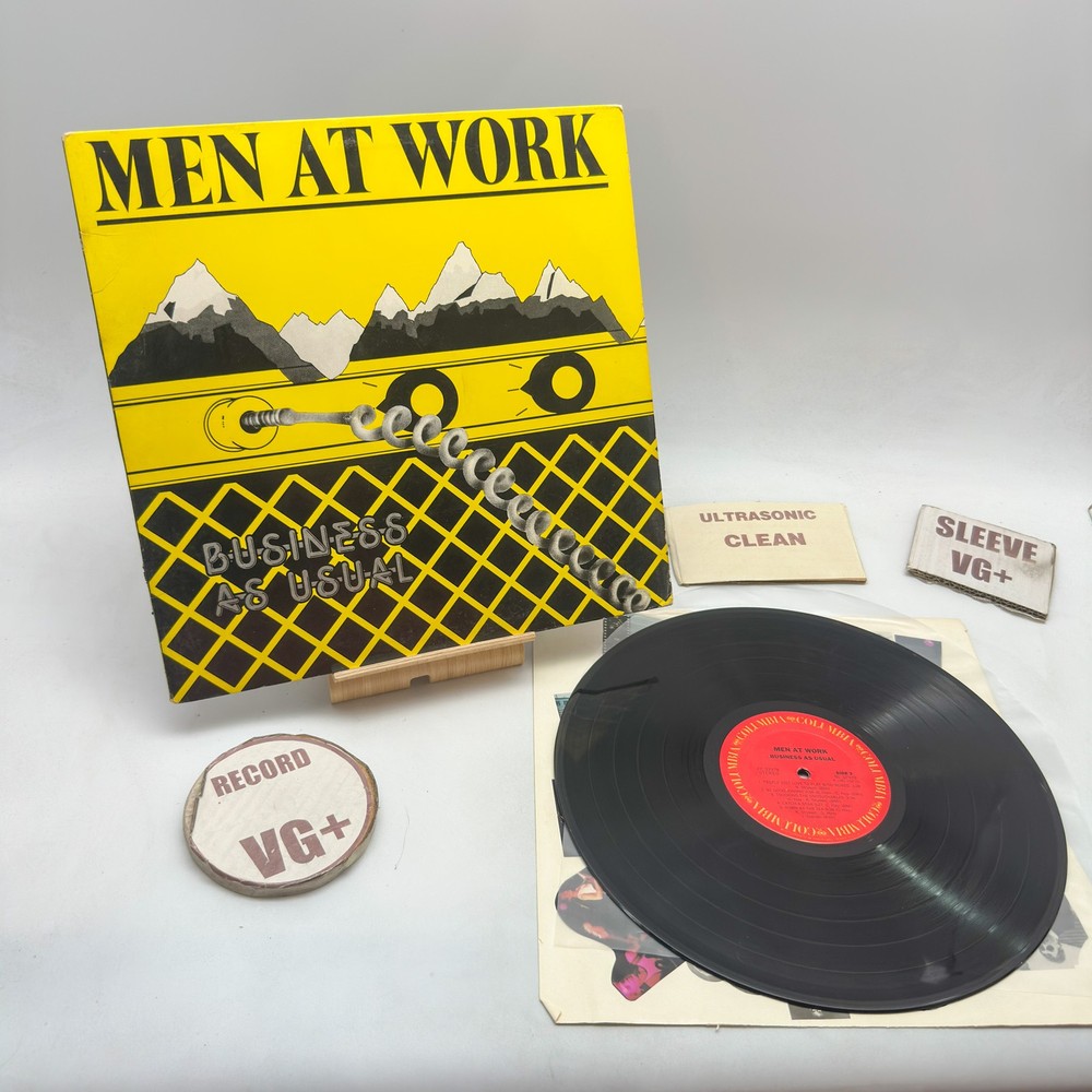 Men At Work – Business As Usual VG+/VG+ 1905 Terre Haute Ultrasonic Clean