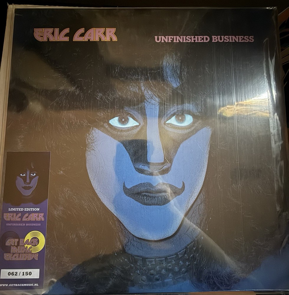 ERIC CARR Unfinished Business Deluxe Edition SEALED 2LP Colored Vinyl RSD