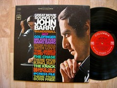 JOHN BARRY James Bond soundtracks Columbia CS 9293 orig 1966 NM