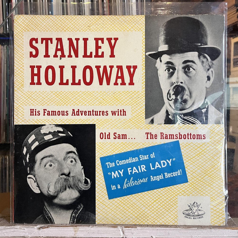 [RADIO/SPOKEN WORD]~EXC LP~STANLEY HOLLOWAY~His Famous Adventures With Old Sam~