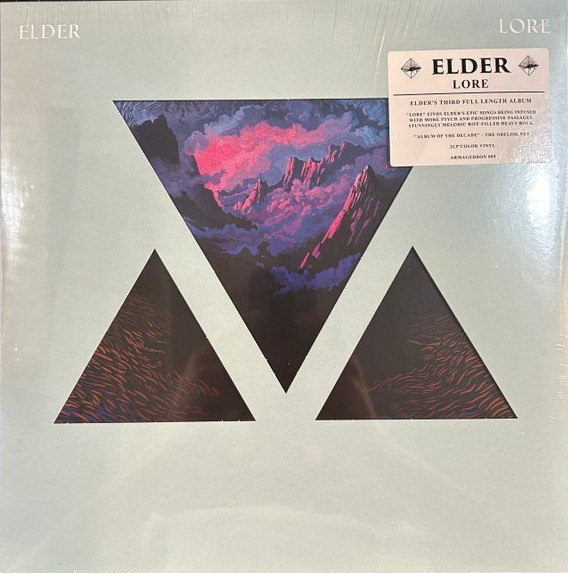 ELDER – Lore 2 x LP – Colored Vinyl Album – SEALED NEW METAL RECORD – GREAT