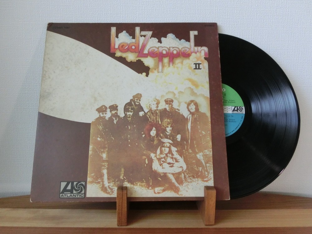 Led Zeppelin II MT-1091 Japan 1st Press Atlantic LP VG+ Tested No Obi