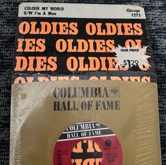 Sealed Chicago Colour My World / I’m A Man 45 Vinyl Record Columbia Hall Of Fame