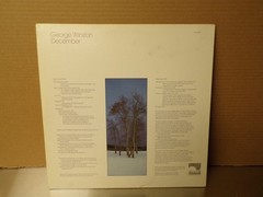 GEORGE WINSTON DECEMBER PIANO SOLOS VINYL LP RECORD (1982) EXC