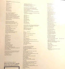 Frank Zappa & Moon Unit Zappa Valley Girl 12″ Ep Lp single Nm