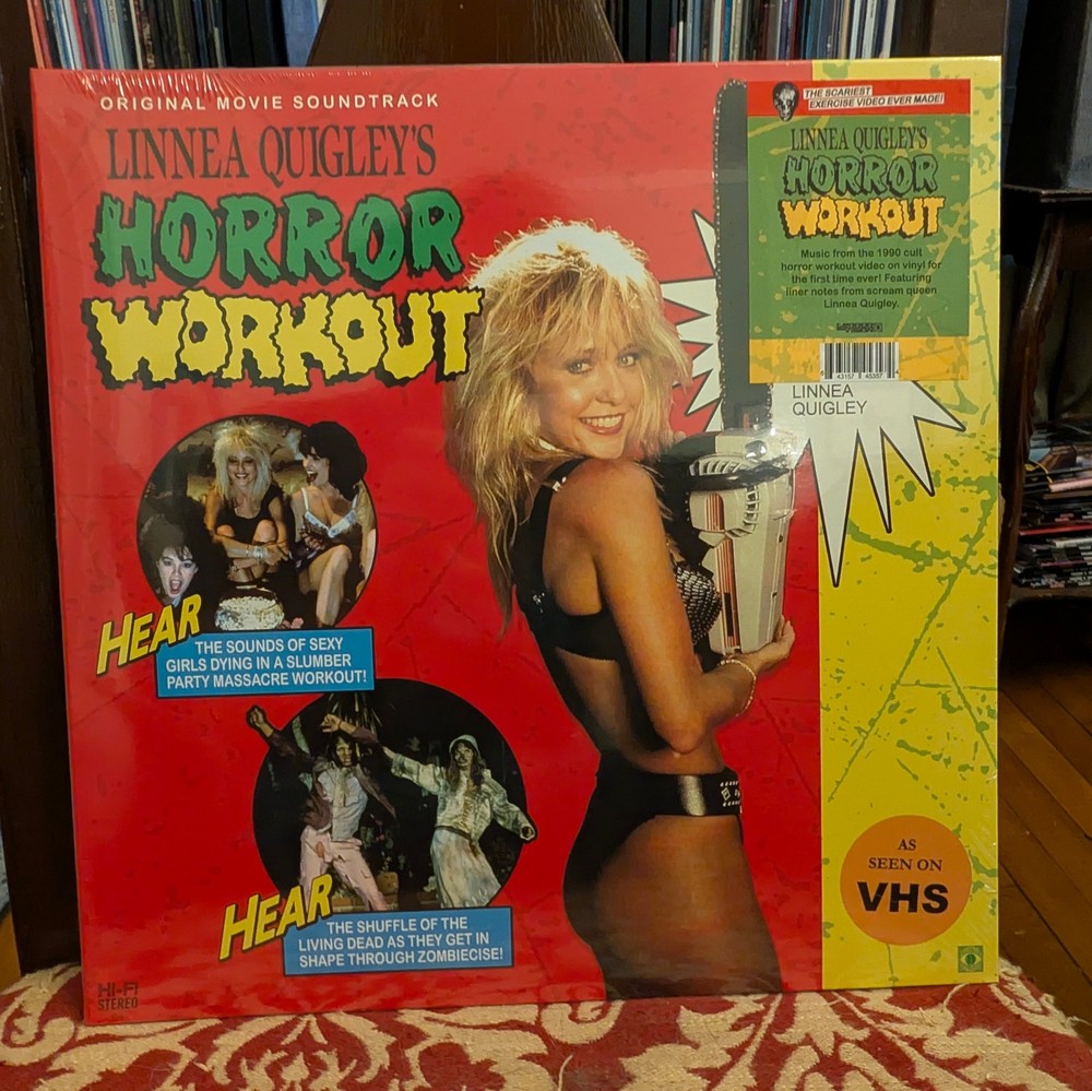 John Vulich – Linnea Quigley’s Horror Workout, Vinyl LP, Terror Vision 2023 NEW