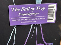 THE FALL OF TROY – Doppelganger, Ltd 20th Anni ORANGE CLOUD COLORED VINYL LP New
