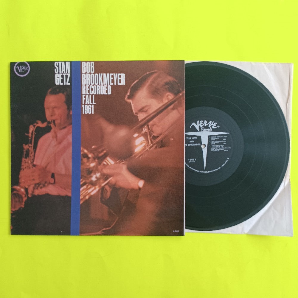 Stan Getz & Bob Brookmeyer – Recorded Fall 1961 MONO – 1961 – V-8418 – Used