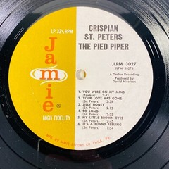 Crispian St. Peters “The Pied Piper” LP 1966 Mono Jamie Records JLPM 3027