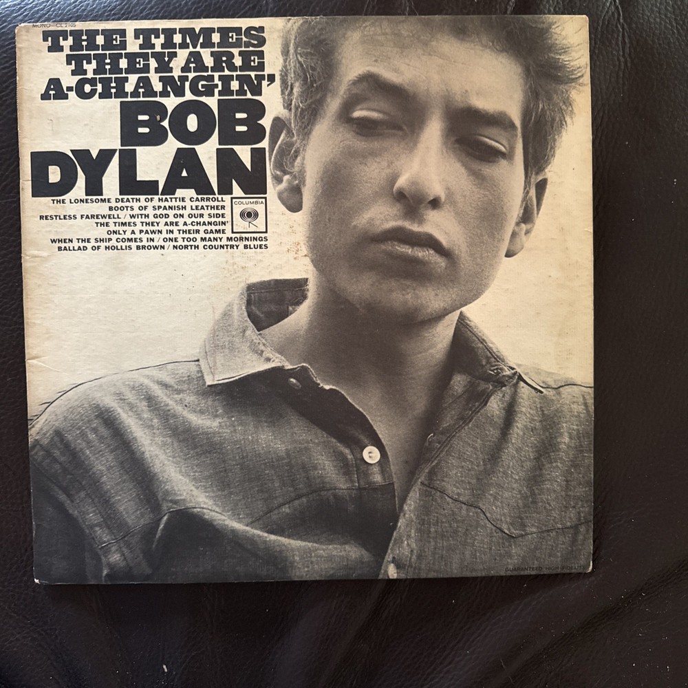 Times They Are A-Changin’ by Bob Dylan (Record, 2016)