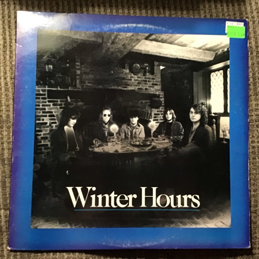WINTER HOURS 1989 SELF-TITLED PROMO LP CHRYSALIS PRINT VINTAGE VINYL