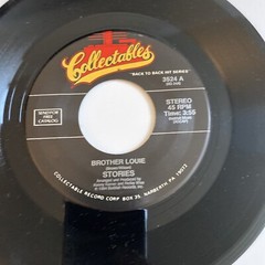 Stories 45 Brother Louie / What Comes After NEW reissue unplayed