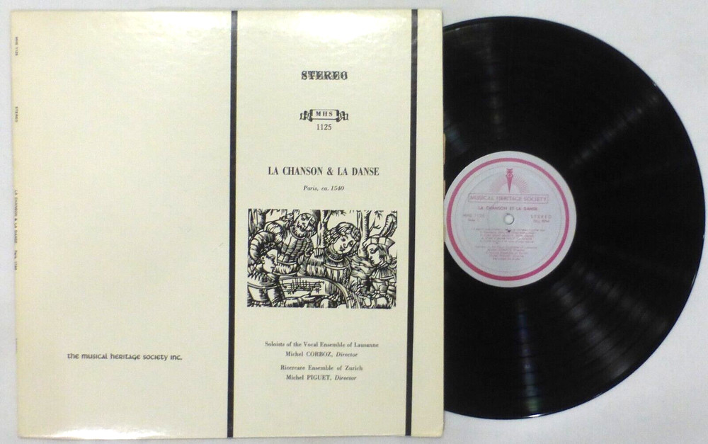 “La Chanson & La Danse” Vinyl Stereo LP, MHS 33rpm, EX/EX