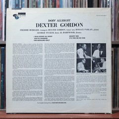 Dexter Gordon – Doin’ Allright – 1977 Blue Note, VG/EX