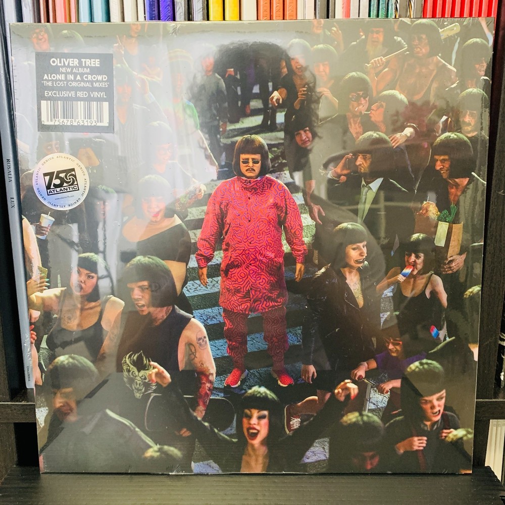 Oliver Tree – Alone In A Crowd Indie Exclusive Clear Red Vinyl LP New Sealed ATL