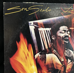 Son Seals-Live and Burning-Blues Alligator Records AL 4712 1978 lp Vinyl EX/VG+