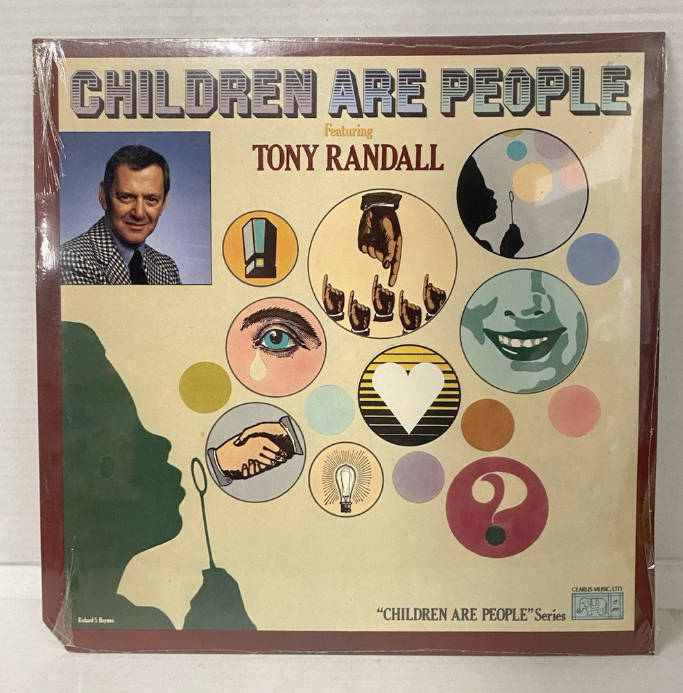 TONY RANDALL TV MOVIE ACTOR VINYL RECORD ALBUM CHILDREN ARE PEOPLE 33 1/3 RPM