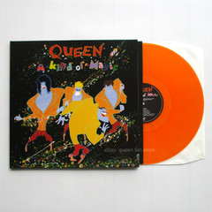 Queen A Kind Of Magic Orange Coloured Vinyl LP Album 2015 Record NEW MINT SEALED