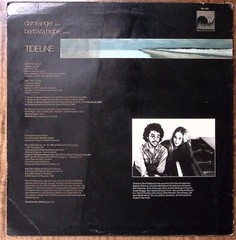 DAROL ANGER/BARBARA HIGBIE TIDELINE WINDHAM HILL RECORDS VINYL LP 193-52