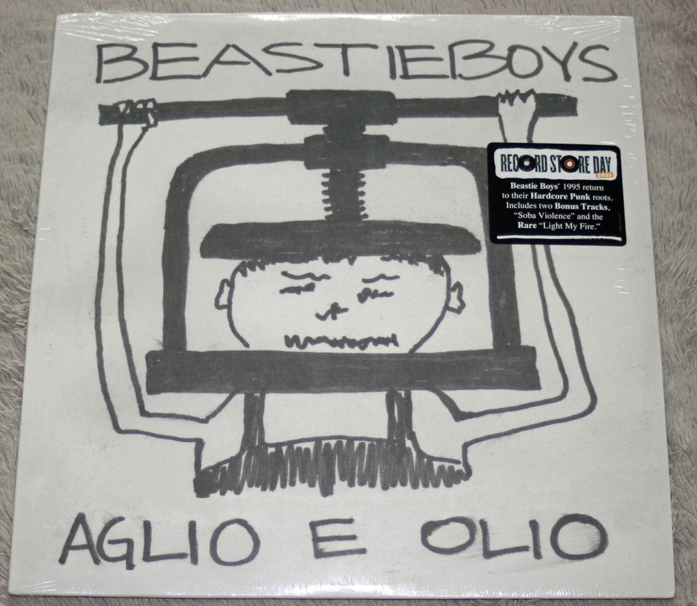 Beastie Boys Aglio E Olio Clear Vinyl 12″ EP RSD 2021 xxxx/11000 OOP