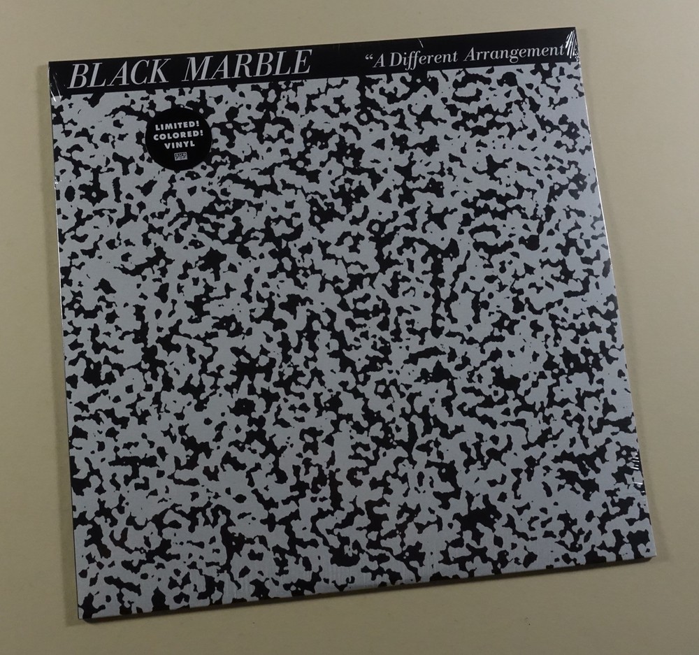 BLACK MARBLE A Different Arrangement COLOR Vinyl LP Record NEW SEALED LIMITED