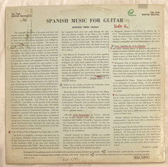 NARCISO YEPES Spanish Music For Guitar UK London Blueback LATIN Acoustic Recital