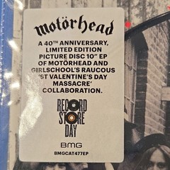 Motörhead, Girlschool: St Valentine’s Day Massacre – 10″ Picture Disc RSD 2021