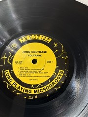 John Coltrane – Coltrane LP Prestige 1982 Mono Reissue OJC 020 Jazz Vinyl EX