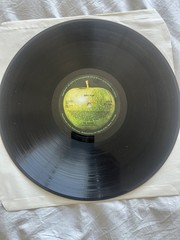 BEATLES UK 1st PRESS “ABBEY ROAD” MISPLACED APPLE SLEEVE NO HER MAJESTY VG+