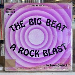 [RADIO/SPOKEN WORD]~EXC/VG+ 2 DOUBLE LP~FRANK GARLOCK~The Big Beat~A Rock Blast~