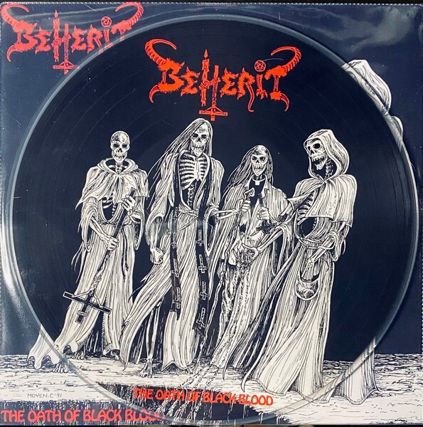 Beherit ‎- The Oath Of Black Blood LP Picture Disc Vinyl NEW BLACK METAL RECORD