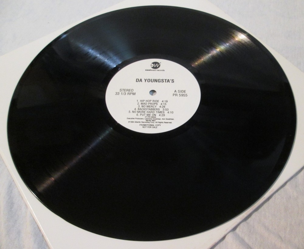 DA YOUNGSTA’S – NO MERCY LP 1994 EastWest Records White Label Promo