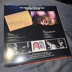 THE WHO – A QUICK ONE LIVE – MONTEREY POP FESTIVAL 1967 – LP – COLORED LP – NEW!