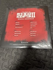 The Music of Red Dead Redemption 2 Original Soundtrack Transparent Red Vinyl NEW